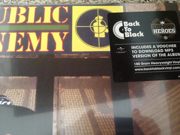 Public Enemy : It Takes A Nation Of Millions To Hold Us Back LP