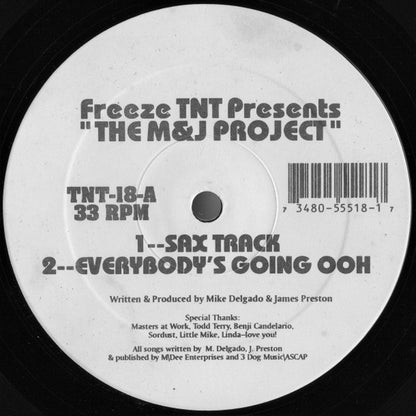 The M&J Project : The M&J Project (12")