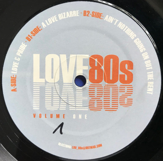 Love 80's : Volume One (12", Unofficial)