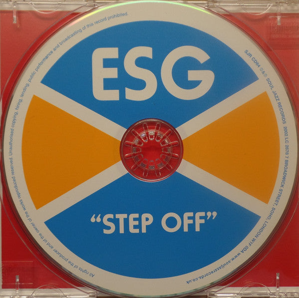ESG : Step Off (CD, Album)