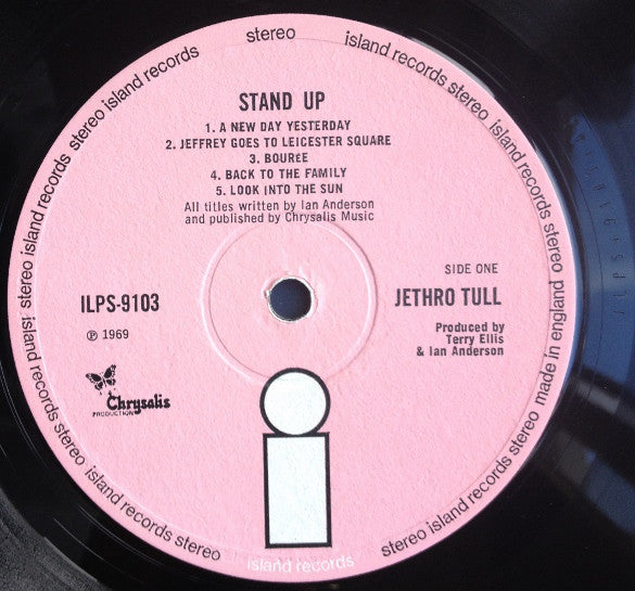 Jethro Tull : Stand Up LP, Album, 3rd (VG+ / VG) - Dig Vinyl