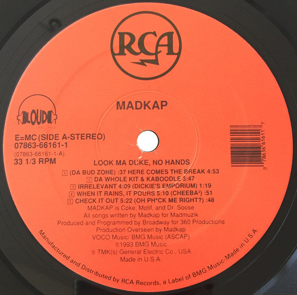 Mad Kap : Look Ma Duke, No Hands (LP, Album)