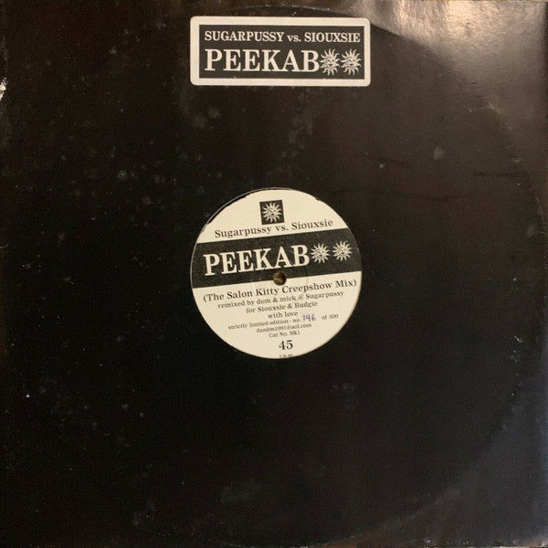 Sugarpussy Vs. Siouxsie & The Banshees : Peekaboo (12", S/Sided, Ltd, Num, Unofficial)