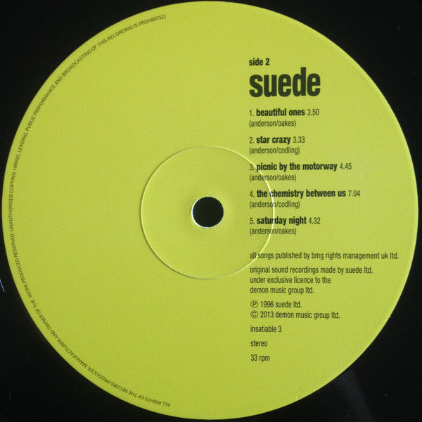 Suede : Coming Up (LP, Album, RE)