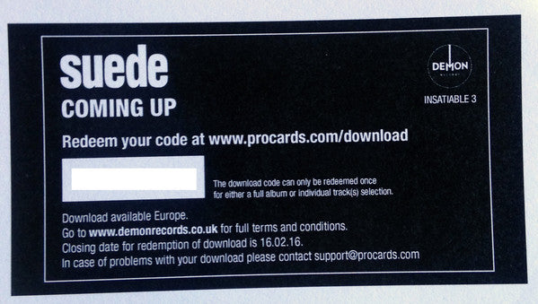 Suede : Coming Up (LP, Album, RE)