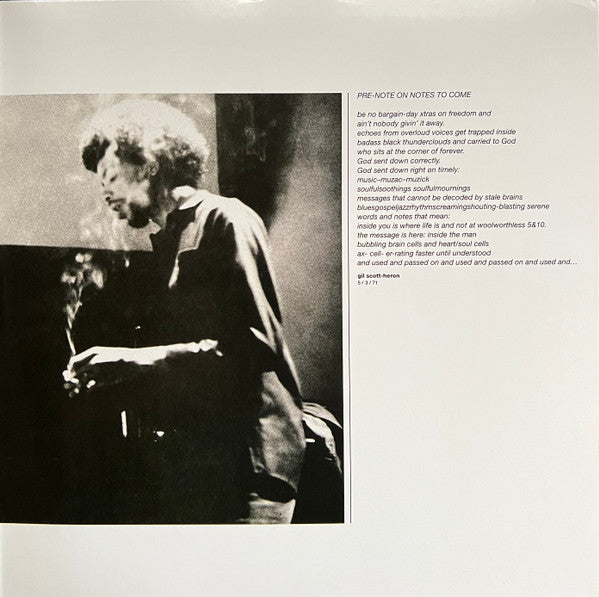 Gil Scott-Heron : Pieces Of A Man (LP, Album, RE, 180)