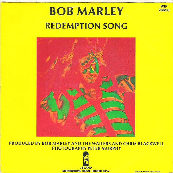 Bob Marley & The Wailers : Redemption Song (7")