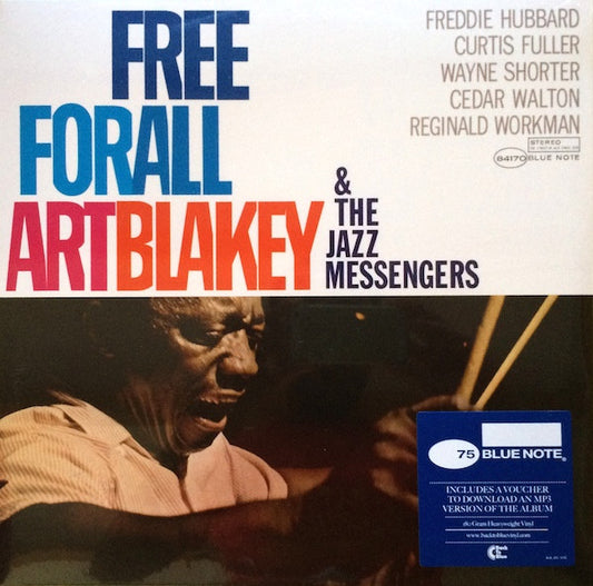 Art Blakey & The Jazz Messengers : Free For All (LP, Album, RE, RM, 180)