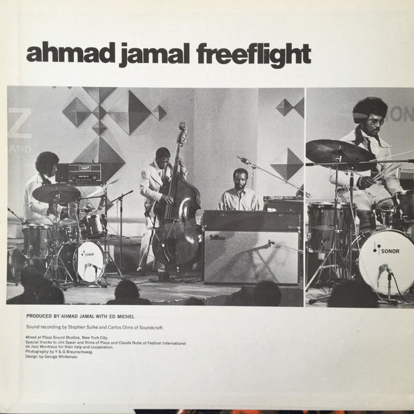 Ahmad Jamal : Freeflight (LP, Album, Gat)