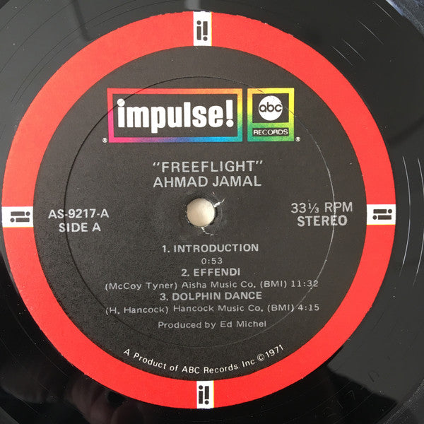 Ahmad Jamal : Freeflight (LP, Album, Gat)