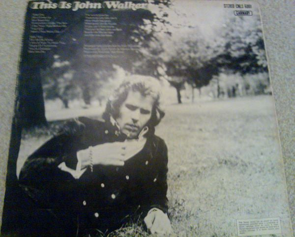 John Walker (3) : This Is (LP, Album)