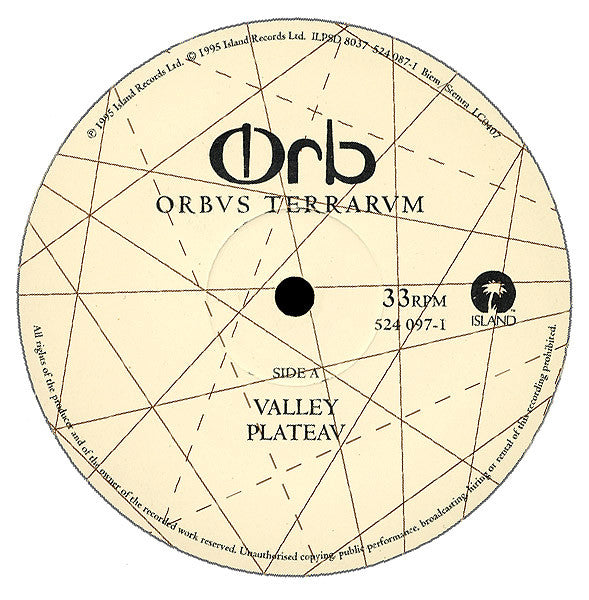 The Orb : Orbus Terrarum 2xLP, Album, Ltd, Map (NM or M- / VG+)