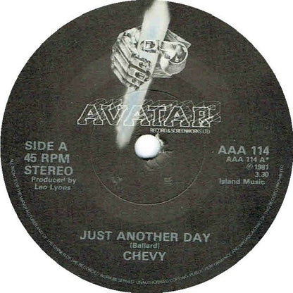 Chevy (4) : Just Another Day  (7", Single)