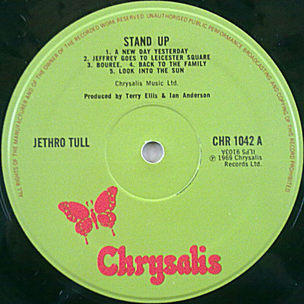 Jethro Tull : Stand Up LP, Album, RE, Gat (VG / VG) - Dig Vinyl