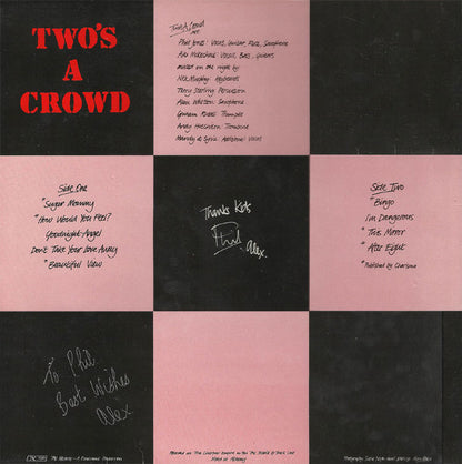 Two's A Crowd : Live At Lime Street (LP)