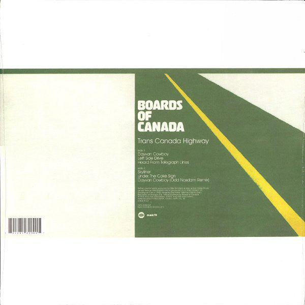 Boards Of Canada : Trans Canada Highway (12", EP, RE, RP, 140)