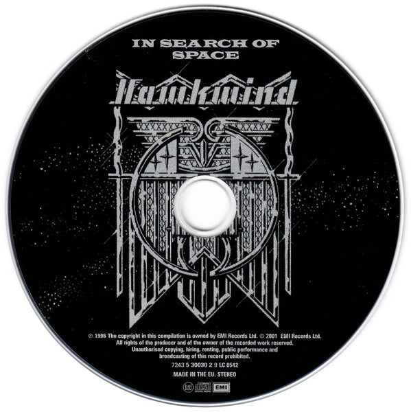 Hawkwind - X In Search Of Space (CD, Album, RE, RM, RP) (VG+ / VG+)