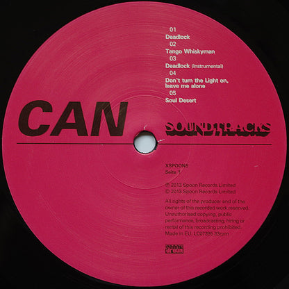Can : Soundtracks (LP, Album, RE, RM)