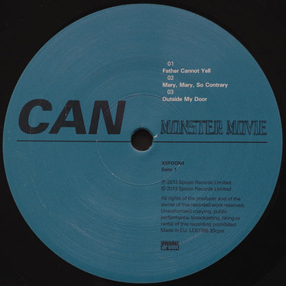 Can : Monster Movie (LP, Album, RE, RM)