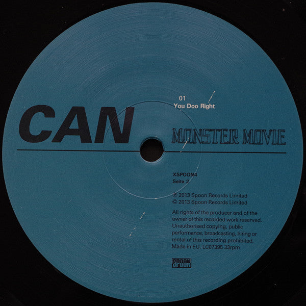 Can : Monster Movie (LP, Album, RE, RM)