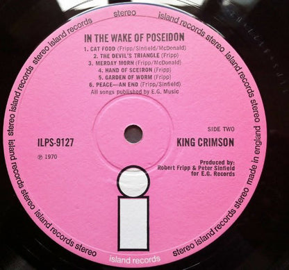 King Crimson : In The Wake Of Poseidon (LP, Album, Orl)