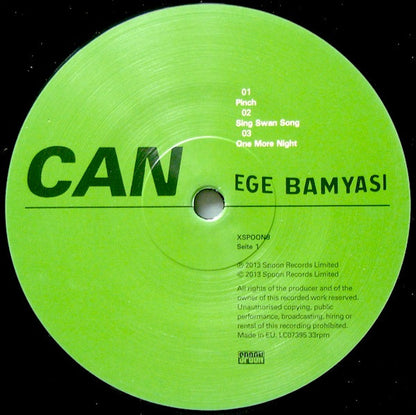 Can : Ege Bamyasi (LP, Album, RE, RM)