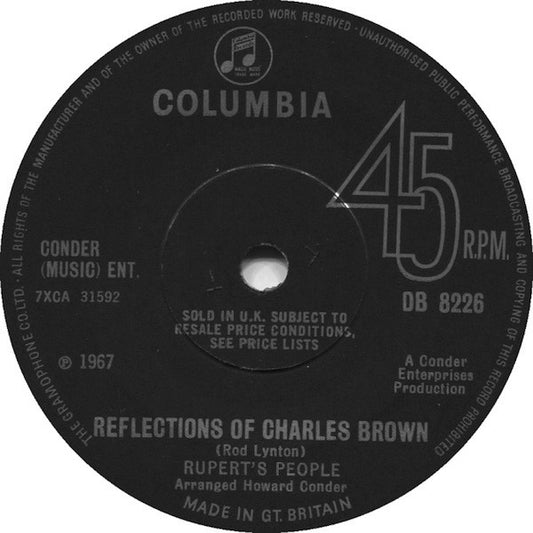 Rupert's People : Reflections Of Charles Brown (7", Single, Sol)