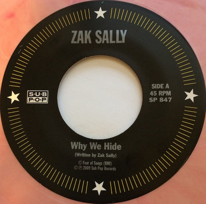 Zak Sally : Fear Of Song (7", Single, Ltd, Pin)