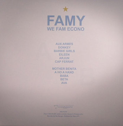 Famy : We Fam Econo (LP, Album + 7", S/Sided, Etch)