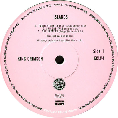 King Crimson : Islands (LP, Album, RE, RM, 200)