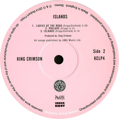 King Crimson : Islands (LP, Album, RE, RM, 200)