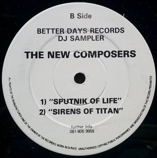 Santa Esmeralda / New Composers : DJ Sampler (12")