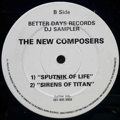 Santa Esmeralda / New Composers : DJ Sampler (12")