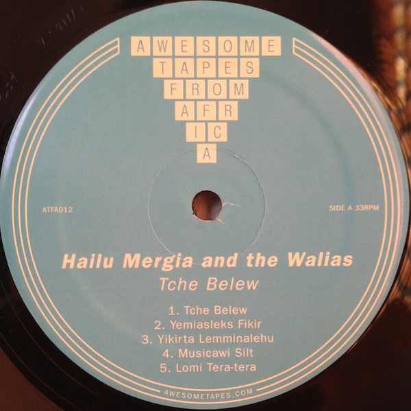 Hailu Mergia And The Walias* : Tche Belew (LP, Album, RE)