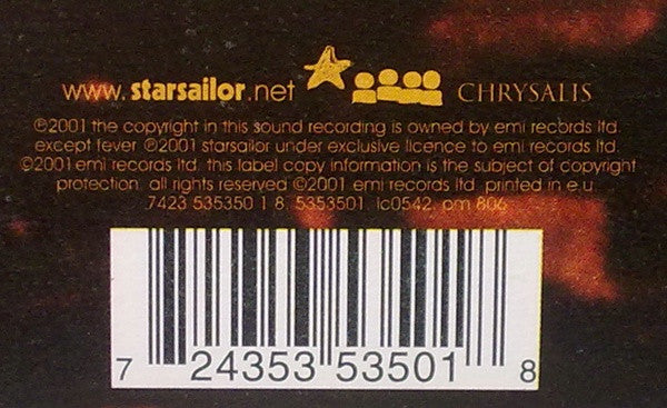 Starsailor : Love Is Here (LP, Album, Gat)