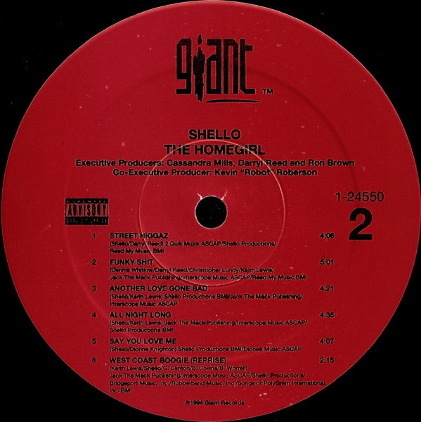 Shello - The Homegirl (LP, Album) (VG+ / VG+)