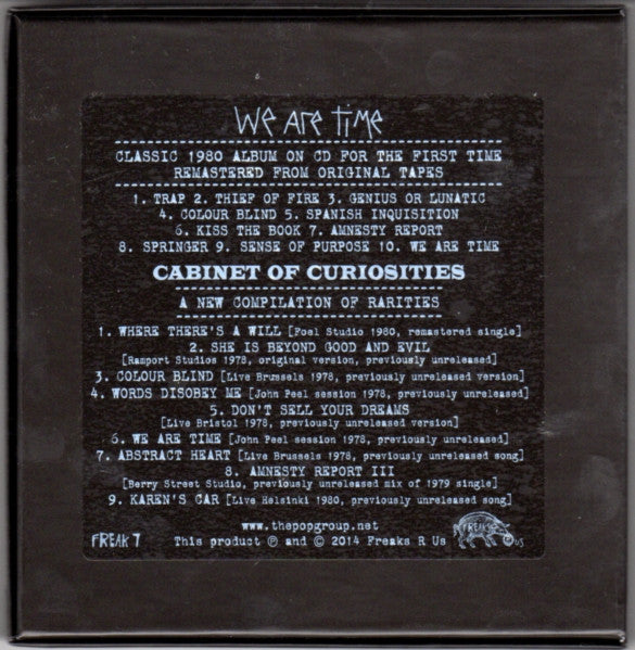 The Pop Group : Curiosities (Box, Comp, Dlx, Ltd + CD, Comp, RE, RM + CD, Comp)