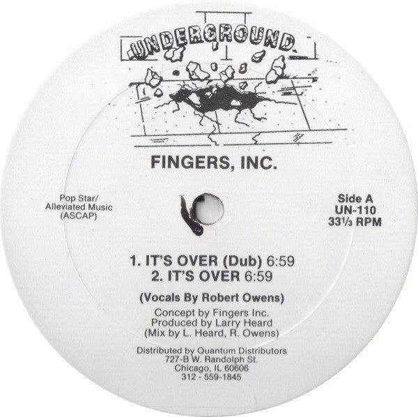 Fingers, Inc.* : It's Over (12")