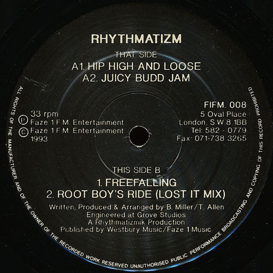 Rhythmatizm : Hip High And Loose (12")