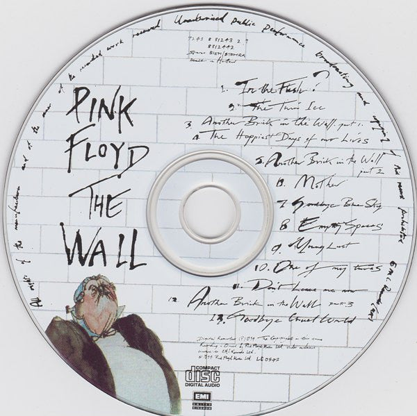 Pink Floyd : The Wall (2xCD, Album, RE, RM, RP)