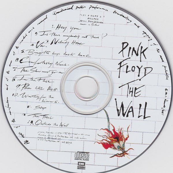 Pink Floyd : The Wall (2xCD, Album, RE, RM, RP)