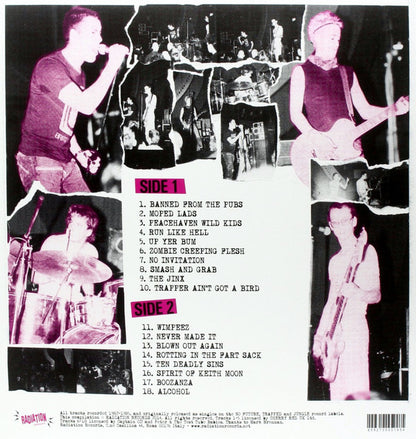 Peter And The Test Tube Babies : The Punk Singles Collection (LP, Comp, RE)