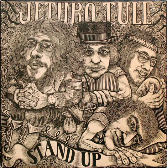 Jethro Tull : Stand Up (LP, Album, RE)