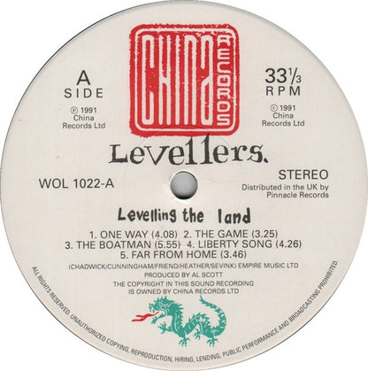 The Levellers : Levelling The Land (LP, Album)