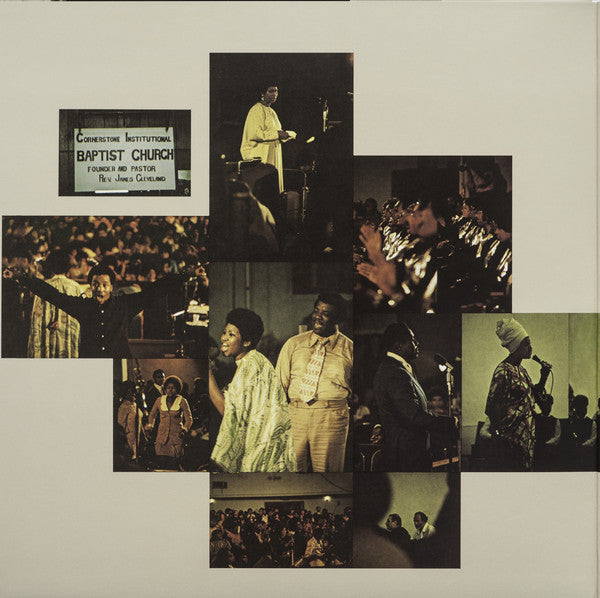 Aretha Franklin With James Cleveland* & The Southern California Community Choir : Amazing Grace (2xLP, Album, RE, 180)