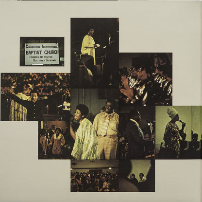 Aretha Franklin With James Cleveland* & The Southern California Community Choir : Amazing Grace (2xLP, Album, RE, 180)