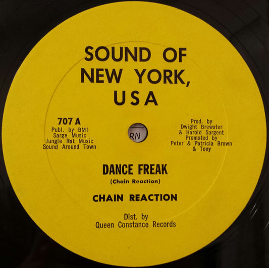 Chain Reaction : Dance Freak (12", Yel)