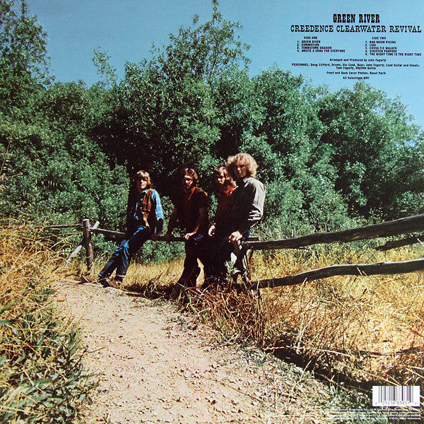 Creedence Clearwater Revival : Green River (LP, Album, RE, RM, 180)