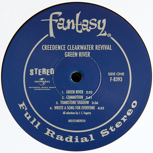 Creedence Clearwater Revival : Green River (LP, Album, RE, RM, 180)