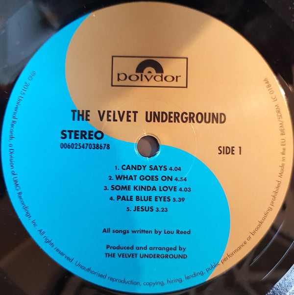 The Velvet Underground : The Velvet Underground (LP, Album, RE, 45t)